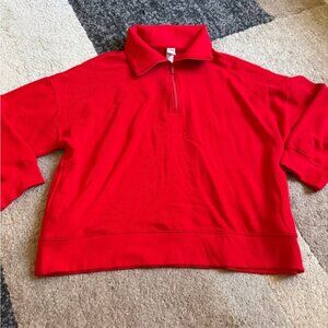 PINK Victoria's Secret Bold Red Pullover - XXL